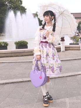 「アイテム（アームカバー）」を使った、meriさん（レディース・168cm）の秋コーディネート