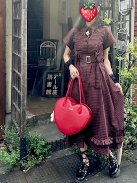 「アイテム（ハンドバッグ）」を使った、meriさん（レディース・168cm・30代）の秋コーディネート
