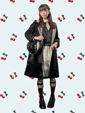 meriさん（レディース・168cm）の冬コーディネート