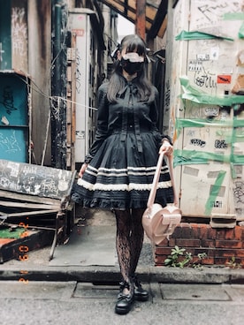 「アイテム（タイツ/ストッキング）」を使った、meriさん（レディース・168cm）の秋コーディネート