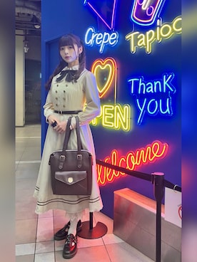 「F i.n.t（フィント）のアイテム」を使った、meriさん（レディース・168cm）の冬コーディネート