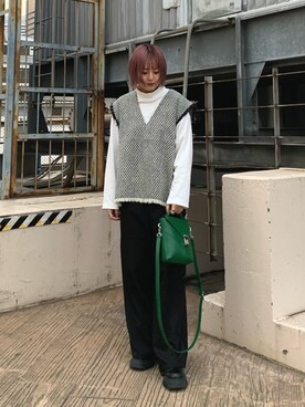 mizukiさん（レディース・161cm）の冬コーディネート