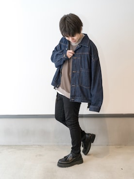 「ガレージ」｜すーさん（メンズ・165cm）の秋コーディネート