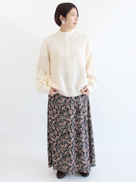 HIKARI  HAGAさん（レディース・159cm）の冬コーディネート