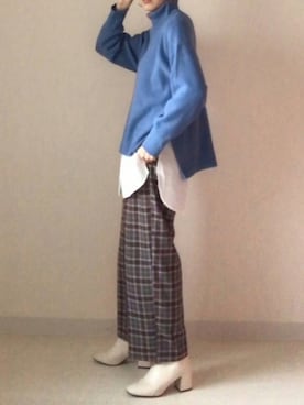 HIKARI  HAGAさん（レディース・159cm）の秋コーディネート