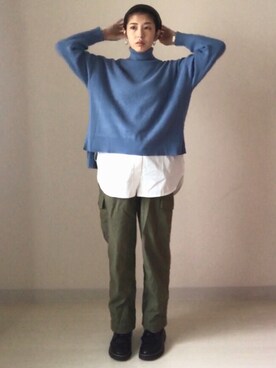 HIKARI  HAGAさん（レディース・159cm）の秋コーディネート