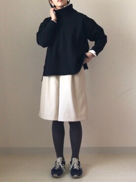 HIKARI  HAGAさん（レディース・159cm）の冬コーディネート