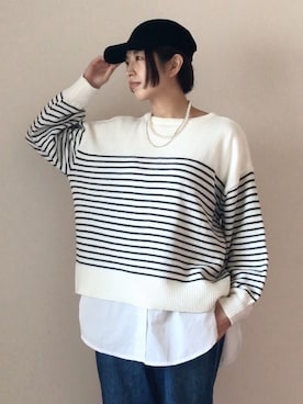 HIKARI  HAGAさん（レディース・159cm）の冬コーディネート