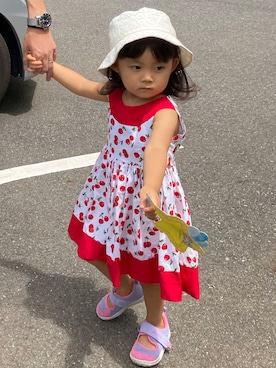 「mayoral（マヨラル）のアイテム」を使った、sarihiさん（キッズ・90cm）の秋コーディネート