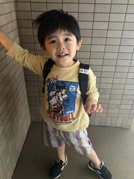 「MARKEY'S（マーキーズ）のアイテム」を使った、sarihiさん（キッズ・110cm）の春コーディネート