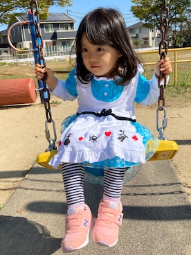 「mayoral（マヨラル）のアイテム」を使った、sarihiさん（キッズ・90cm）の秋コーディネート