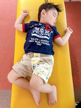 「POLO RALPH LAUREN（ポロ ラルフ ローレン）のアイテム」を使った、sarihiさん（キッズ・110cm）の春コーディネート