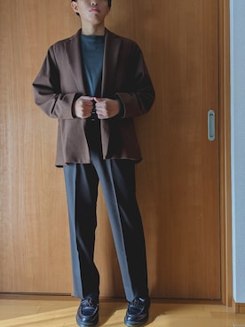 カルボナーラさん（メンズ・169cm）の秋コーディネート