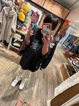 「UNDERCOVER（アンダーカバー）のアイテム（MA-1）」を使った、美由起さん（メンズ・168cm）の秋コーディネート
