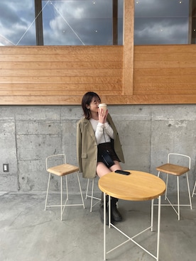 ちぃさん（レディース・161cm）の冬コーディネート