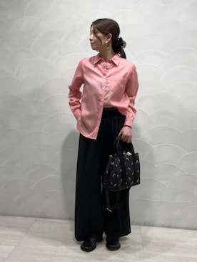 「PROTAGONISTA（プロタゴニスタ）のアイテム」を使った、kanako fujinoさん（レディース・163cm）の春コーディネート