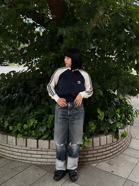 「名古屋モード学園」｜　眞子さん（レディース・163cm）の秋コーディネート