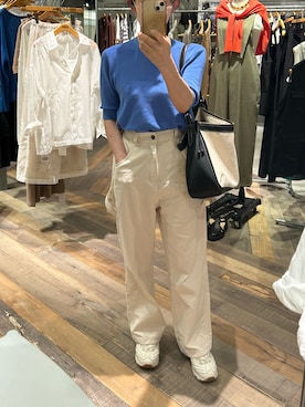 「H&M（エイチ・アンド・エム）のアイテム」を使った、gee さん（レディース・161cm）の春コーディネート
