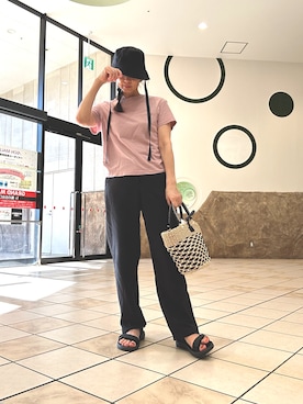 「Java（ジャバ）のアイテム（シューズ）」を使った、gee さん（レディース・161cm）の夏コーディネート