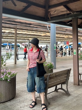 「Java（ジャバ）のアイテム」を使った、gee さん（レディース・161cm）の夏コーディネート