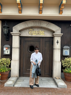 「Java（ジャバ）のアイテム（パンツ）」を使った、gee さん（レディース・161cm）の夏コーディネート