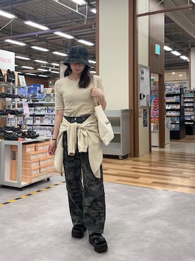 「ITEMS URBANRESEARCH（アイテムズ アーバンリサーチ）のアイテム」を使った、gee さん（レディース・161cm）の春コーディネート