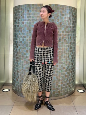 「Ray BEAMS（レイビームス）のアイテム」を使った、AKARIさん（骨格ウェーブ・レディース・163cm）の秋コーディネート