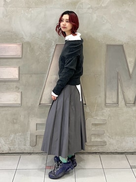 「Ray BEAMS（レイビームス）のアイテム」を使った、AKARIさん（レディース・163cm）の秋コーディネート