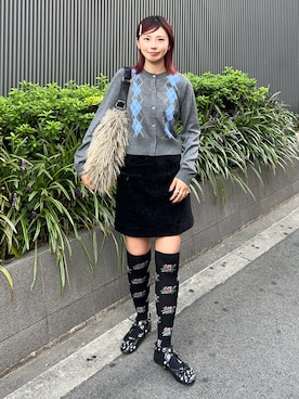 「Ray BEAMS（レイビームス）のアイテム」を使った、AKARIさん（骨格ウェーブ・レディース・163cm）の秋コーディネート