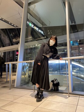 「adidas by Stella McCartney（アディダスバイステラマッカートニー）のアイテム（トップス）」を使った、Niさん（レディース・154cm）の冬コーディネート
