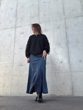 Rieさん（レディース・168cm）の冬コーディネート