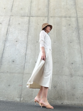 「アイテム（トップス）」を使った、Rieさん（レディース・168cm・50代）の冬コーディネート