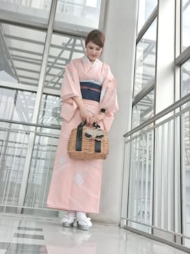 「no brand（ノーブランド）のアイテム（フォーマルスーツ/小物、シルバー系）」を使った、Rieさん（レディース・168cm）の秋コーディネート