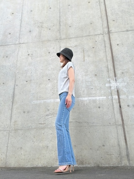 「アイテム（パンツ）」を使った、Rieさん（レディース・168cm・50代）の秋コーディネート