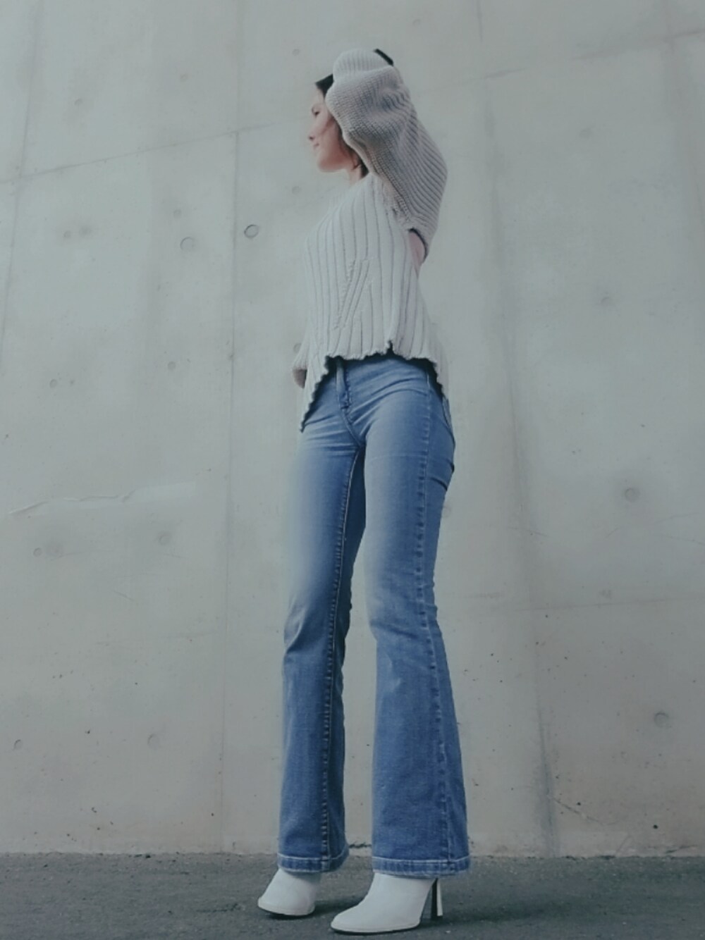 GAP（ギャップ）の「ウォッシュウェル ハイライズ '70sフレア