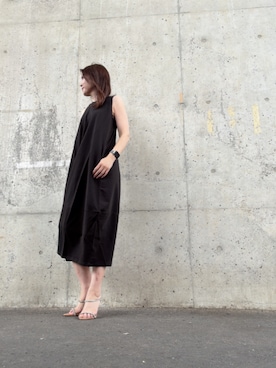 「アイテム（ワンピース/ドレス）」を使った、Rieさん（レディース・168cm・50代）の秋コーディネート