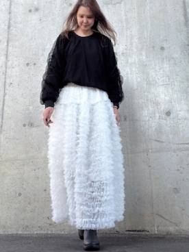 Rieさん（レディース・168cm）の冬コーディネート