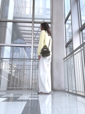 「ROOTOTE（ルートート）のアイテム」を使った、Rieさん（レディース・168cm）の春コーディネート