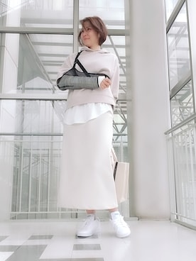 Rieさん（レディース・168cm）の春コーディネート