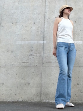 「ZARA（ザラ）のアイテム」を使った、Rieさん（レディース・168cm）の夏コーディネート