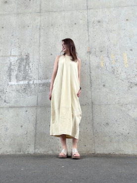 「アイテム（サンダル）」を使った、Rieさん（レディース・168cm・50代）の夏コーディネート