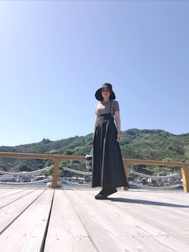 Rieさん（レディース・168cm・50代）の夏コーディネート