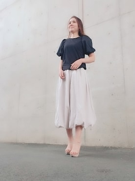 Rieさん（レディース・168cm・50代）の夏コーディネート