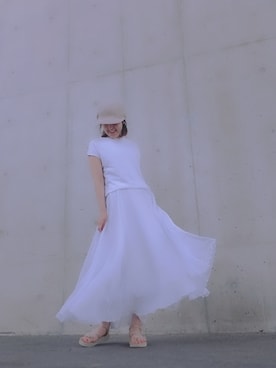 Rieさん（レディース・168cm・50代）の夏コーディネート