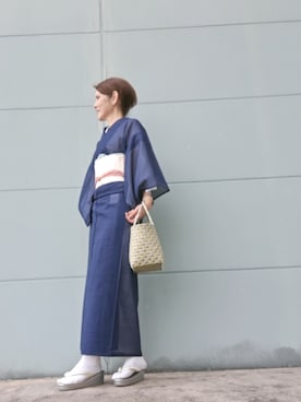 「no brand（ノーブランド）のアイテム（フォーマルスーツ/小物、シルバー系）」を使った、Rieさん（レディース・168cm）の秋コーディネート