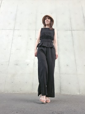 Rieさん（レディース・168cm・50代）の夏コーディネート
