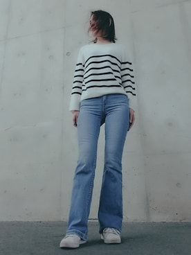 「UNIQLO（ユニクロ）のアイテム」を使った、Rieさん（骨格ウェーブ・レディース・168cm）の冬コーディネート