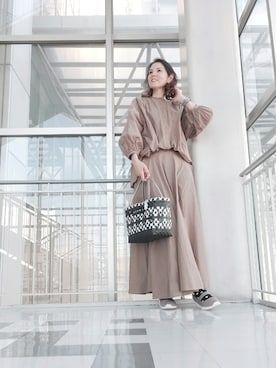 Rieさん（レディース・168cm・50代）の夏コーディネート