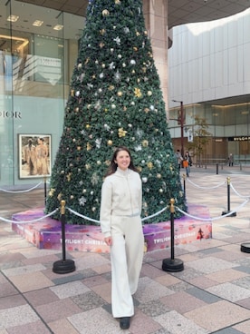 「アイテム（シューズ）」を使った、Rieさん（レディース・168cm・50代）の冬コーディネート