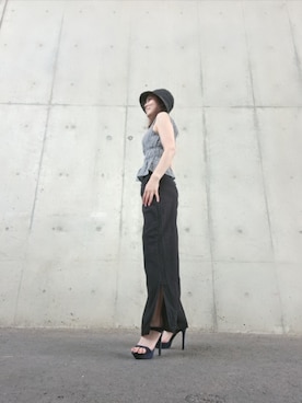 Rieさん(レディース・168cm)の夏コーディネート